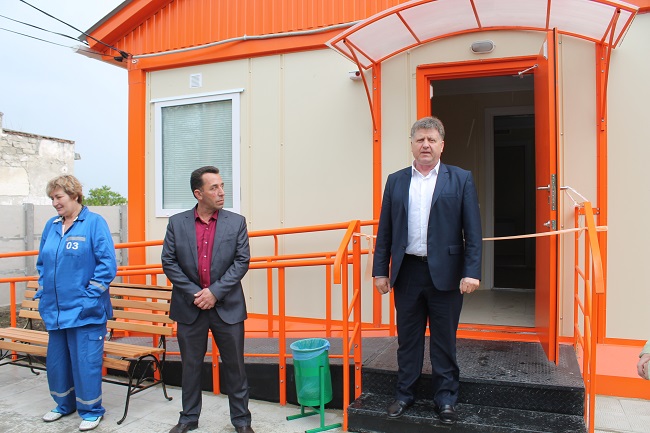 В Ленинском районе состоялось открытие двух модульных сельских фельдшерско-акушерских пунктов