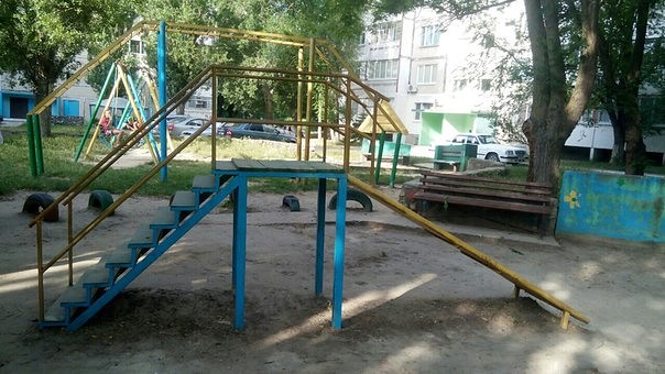 О детских площадках в г. Щелкино