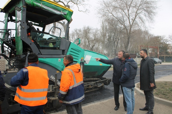 Глава Администрации Игорь Крутьков оценил прогресс ремонтных работ на улице Карла Маркса в Ленинском районе