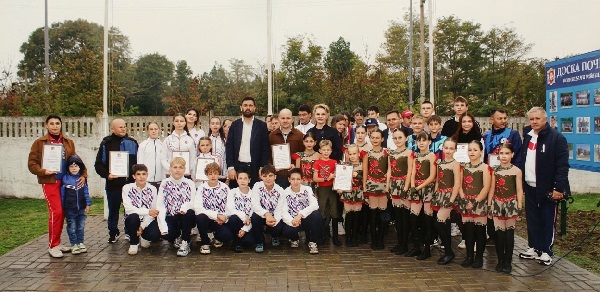 В Ленинском районе появилась первая доска почёта спортсменов!