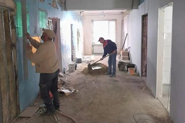 Капитальный ремонт Ленинской ЦРБ: актуальная сводка по работам