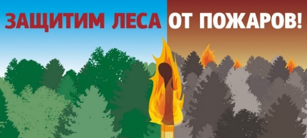 ЗАЩИТИМ ЛЕСА ОТ ПОЖАРОВ!