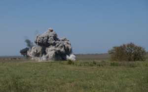 В Ленинском районе нашли авиабомбу
