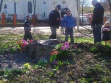 В Харькове демонтировали памятник воинам УПА