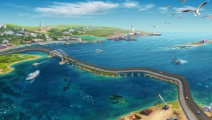 За стройкой Крымского моста можно следить онлайн