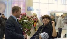 В аэропорту Симферополя сегодня проводили миллионного авиапассажира